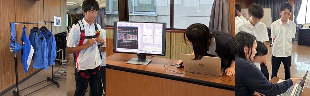 会社見学の様子
